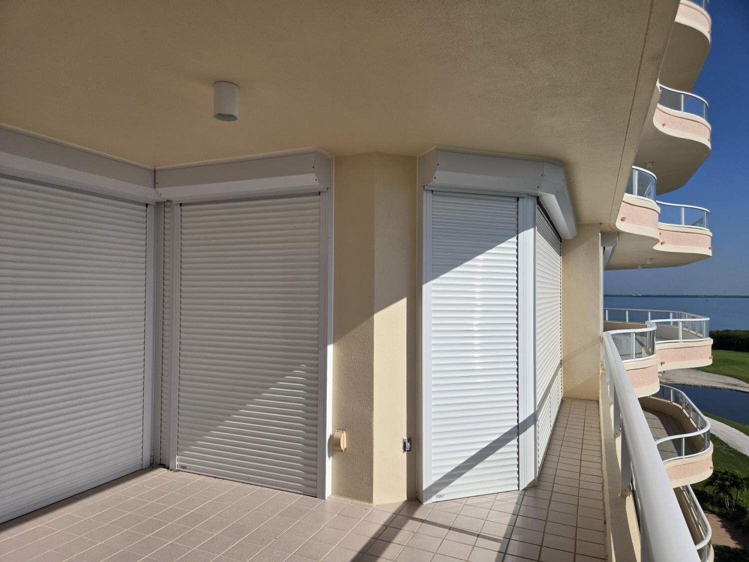 Roll Shutters installed