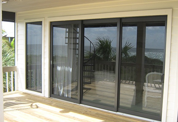 Sliding Glass Impact Doors installed in Boca Grande