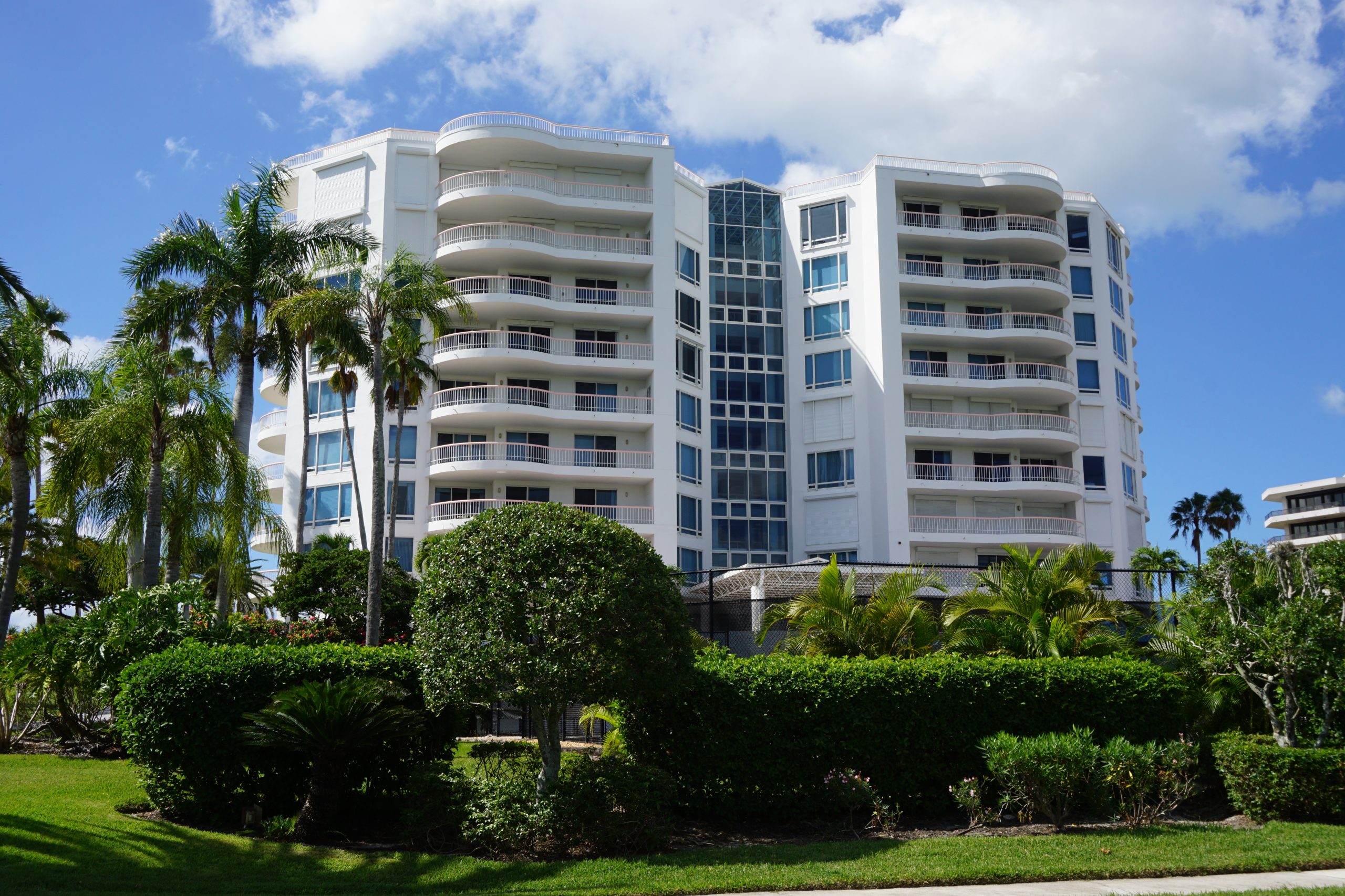 Roll Shutters installed at Pierre Condominiums on Longboat Key
